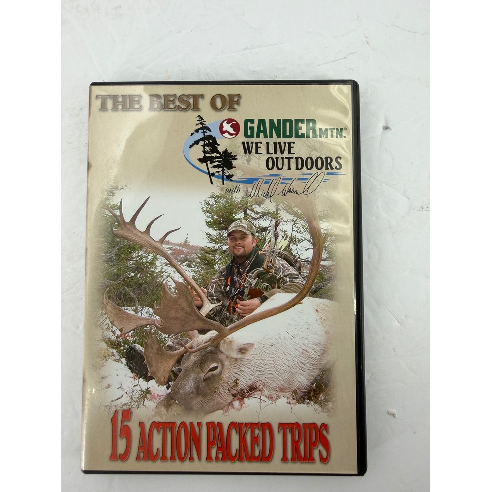 The Best of Gander Mtn We Live Outdoors Michael Waddell DVD 15 Action Trips